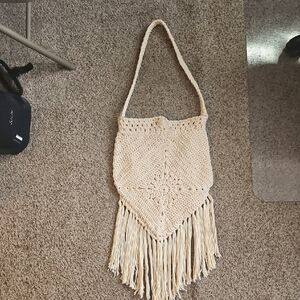 NWOT Urban Nomad Boho Bag Hand Crocheted By Gloria